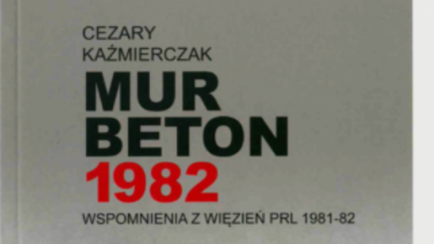 Mur Beton 1982 - okładka książki